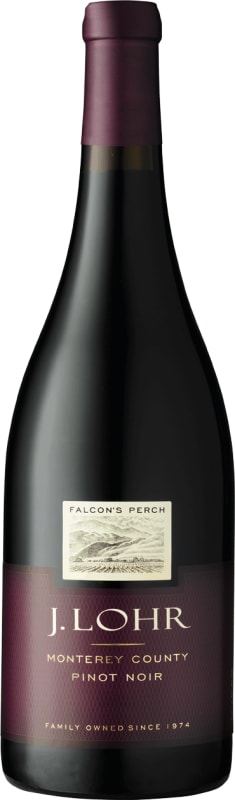 J. Lohr Estates Falcon's Perch Pinot Noir 2017 Front Bottle Shot