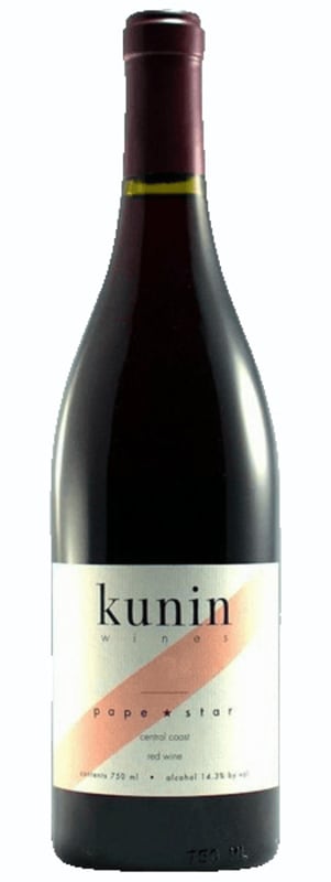 Kunin Pape Star Rouge 2018 Front Bottle Shot