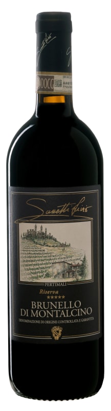 Livio Sassetti Brunello di Montalcino Pertimali Riserva 2019 Front Bottle Shot