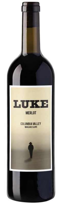 Luke Merlot 2022 Front Bottle Shot