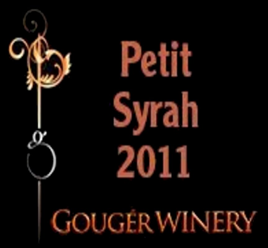 Gouger Cellars and Winery Petite Sirah 2011 Front Label