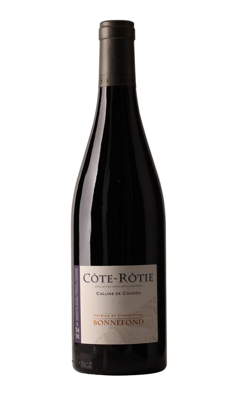 Domaine Patrick & Christophe Bonnefond Cote-Rotie Colline de Couzou 2017 Front Bottle Shot