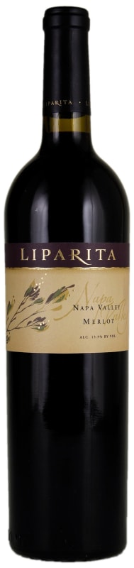 Liparita Merlot 1995 Front Bottle Shot