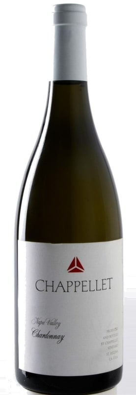 Chappellet Chardonnay 2016 Front Bottle Shot