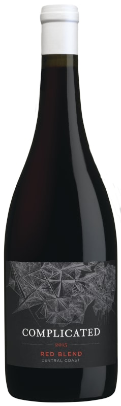 Complicated Red Blend 2015 Front Bottle Shot