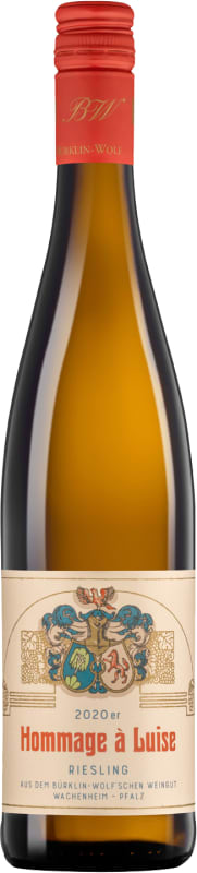 Burklin-Wolf Hommage a Luise Riesling 2020 Front Bottle Shot