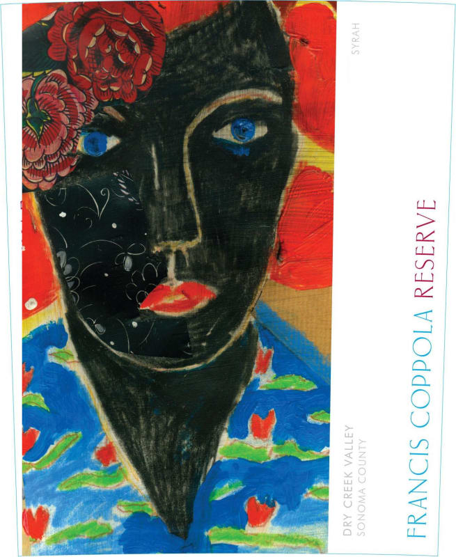 Francis Ford Coppola Reserve Syrah 2012 Front Label