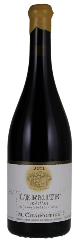 M. Chapoutier Ermitage L'Ermite 2011 Front Bottle Shot