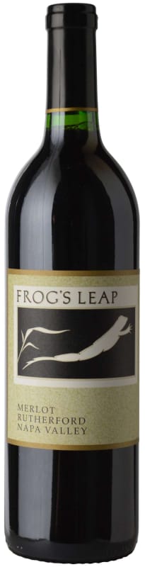 Frog's Leap Merlot 2015 Front Bottle Shot