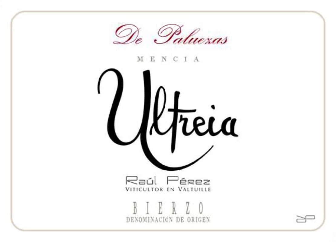 Bodegas Raul Perez Ultreia de Paluezas 2014 Front Label