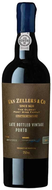 Van Zellers & Co Late Bottled Vintage Port 2019 Front Bottle Shot