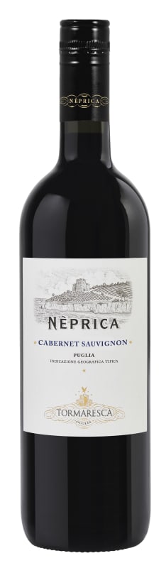 Tormaresca Neprica Cabernet Sauvignon 2019 Front Bottle Shot