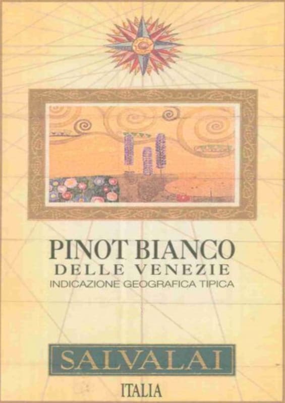 Cantine Salvalai Delle Venezie Pinot Blanco 2004 Front Label