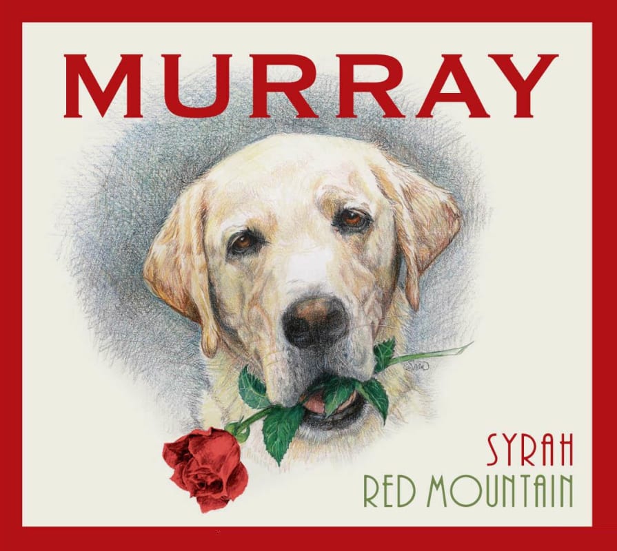Hightower Cellars Murray Syrah 2008 Front Label