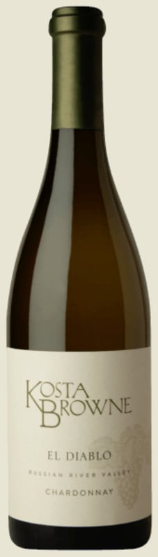 Kosta Browne El Diablo Chardonnay 2019 Front Bottle Shot