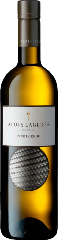 Alois Lageder Dolomitti Pinot Grigio 2017 Front Bottle Shot
