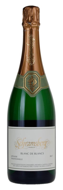 Schramsberg Blanc de Blancs 2018 Front Bottle Shot