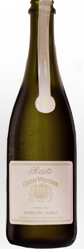 Best's Great Western Sparkling Shiraz 2012 Front Bottle Shot