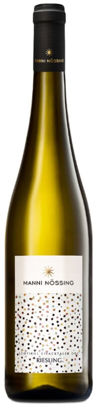 Manni Nossing Sudtirol Eisacktaler Riesling 2021 Front Bottle Shot