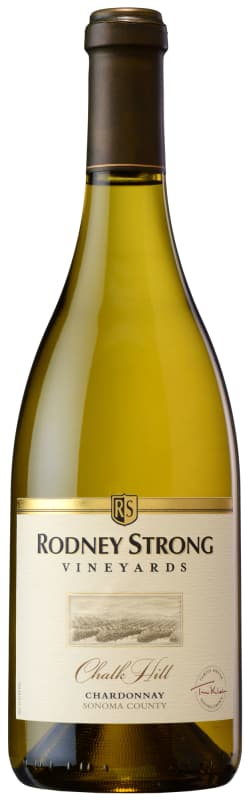 Rodney Strong Chalk Hill Chardonnay 2018 Front Bottle Shot