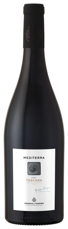 Poggio al Tesoro Mediterra 2021 Front Bottle Shot