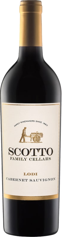 Scotto Family Cellars Cabernet Sauvignon 2017 Front Bottle Shot