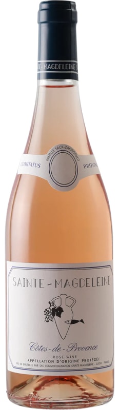 Clos Sainte Magdeleine Cotes de Provence Rose 2025 Front Bottle Shot