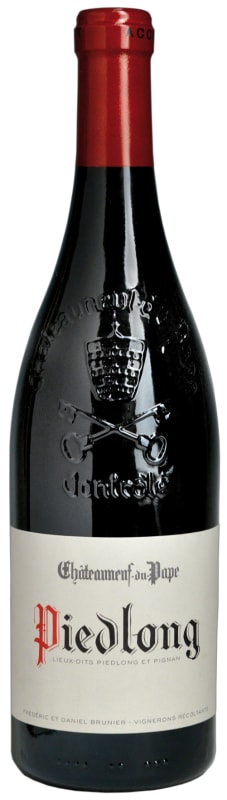 Vignobles Brunier Chateauneuf-du-Pape Piedlong 2015 Front Bottle Shot