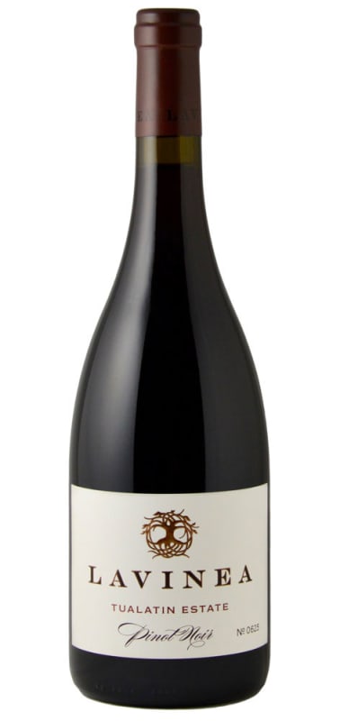 Lavinea Tualatin Estate Pinot Noir 2018 Front Bottle Shot