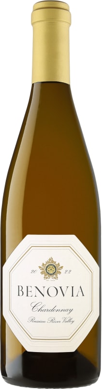 Benovia Russian River Chardonnay 2022 Front Bottle Shot