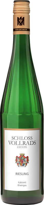 Schloss Vollrads Rheingau Riesling Kabinett 2018 Front Bottle Shot