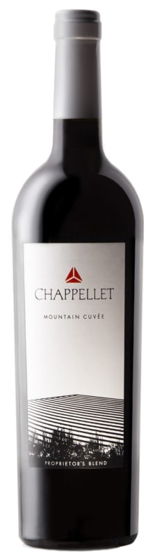 Chappellet Mountain Cuvee Proprietor's Blend 2023 Front Bottle Shot