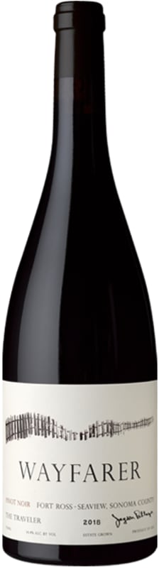 Wayfarer The Traveler Pinot Noir 2018 Front Bottle Shot