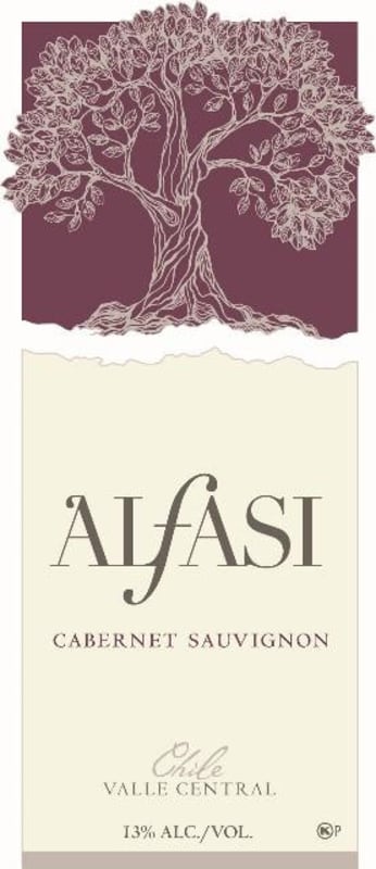 Alfasi Cabernet Sauvignon 2015 Front Label
