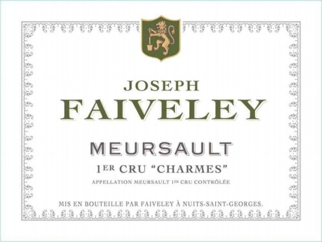 Faiveley Meursault Charmes Premier Cru 2007 Front Label