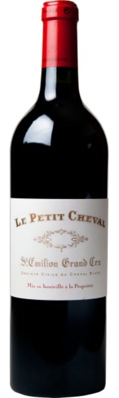 Chateau Cheval Blanc Le Petit Cheval 2005 Front Bottle Shot