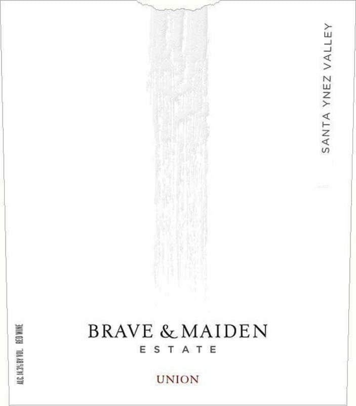 Brave & Maiden Union 2014 Front Label