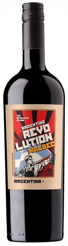 Revolution Wine Company Malbec 2015 Front Bottle Shot