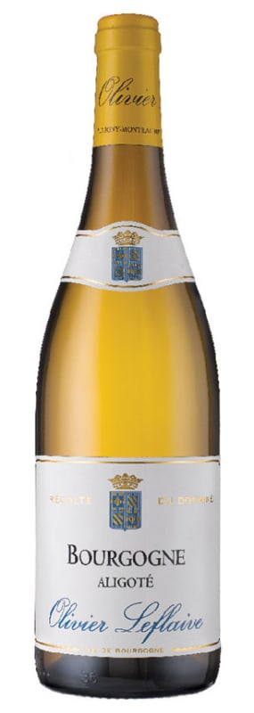 Olivier Leflaive Bourgogne Aligote 2016 Front Bottle Shot