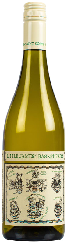 Chateau de Saint Cosme Little James Basket Press Blanc 2017 Front Bottle Shot