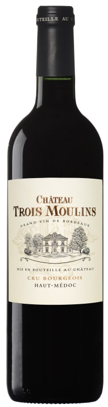 Chateau Trois Moulins 2016 Front Bottle Shot
