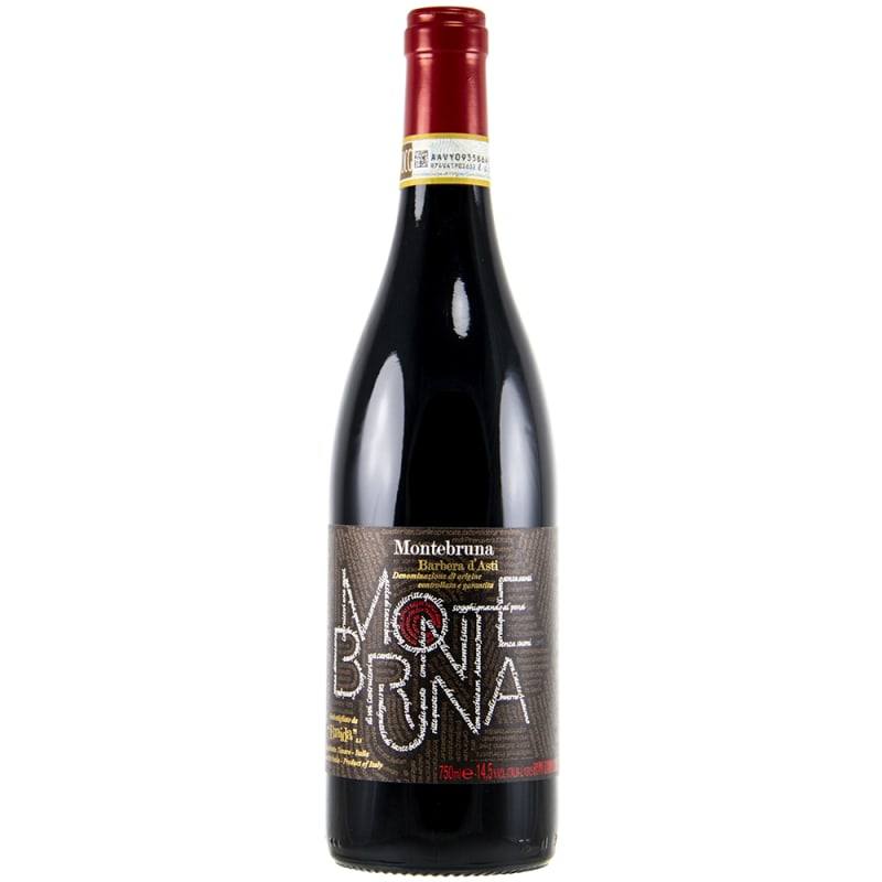 Braida Montebruna Barbera d'Asti 2021 Front Bottle Shot
