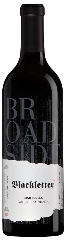 Blackletter Cabernet Sauvignon 2017 Front Bottle Shot