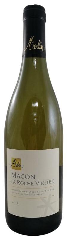 Domaine Olivier Merlin Macon La Roche Vineuse 2017 Front Bottle Shot