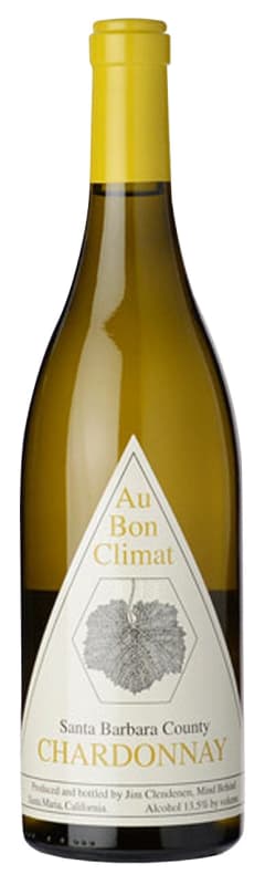 Au Bon Climat Santa Barbara Chardonnay 2016 Front Bottle Shot