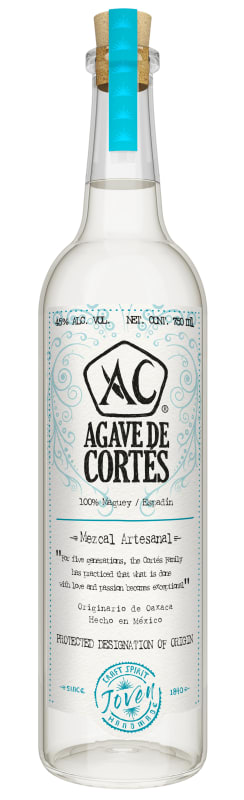 Agave de Cortes Joven Mezcal Front Bottle Shot