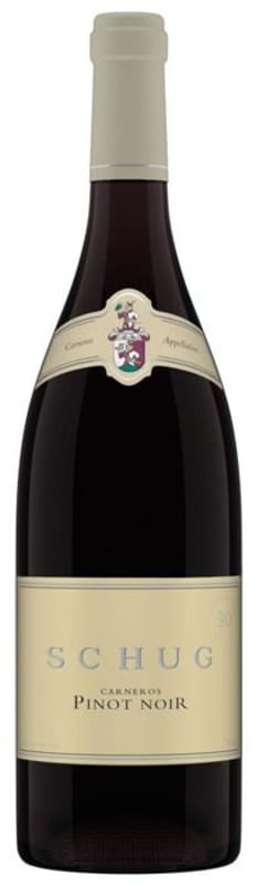 Schug Carneros Pinot Noir (375ML half-bottle) 2016 Front Bottle Shot