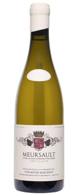Boyer-Martenot Meursault Les Tillets 2022 Front Bottle Shot