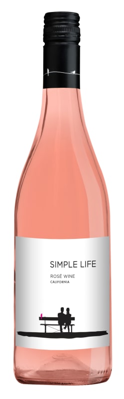 Simple Life Rose 2020 Front Bottle Shot