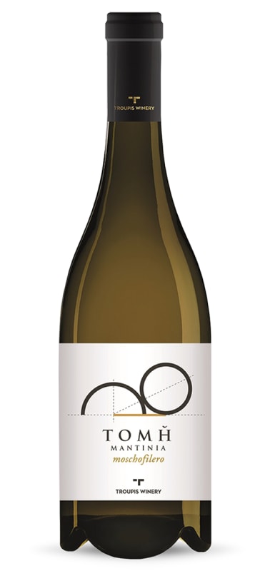 Troupis Winery Mantinia Tomh Moschofilero 2020 Front Bottle Shot